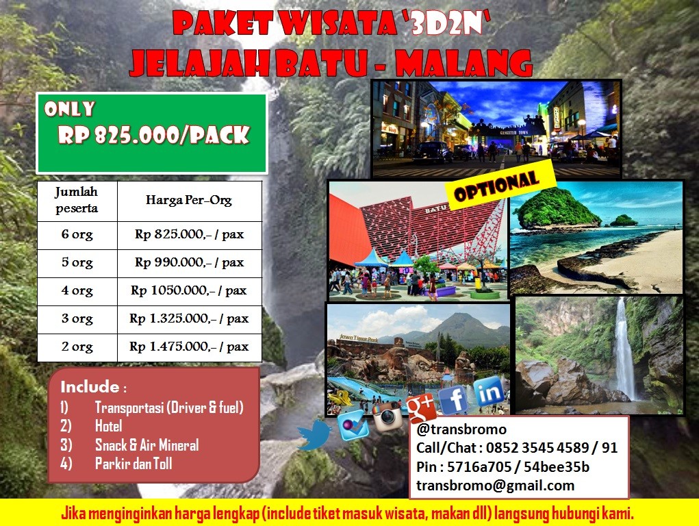 Paket Wisata Di Prada Noesantara Tour And Travel